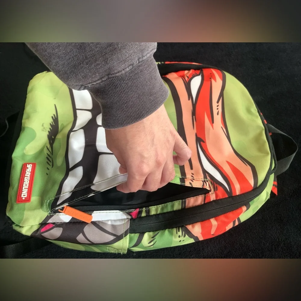Sprayground x Teenage Mutant Ninja Turtles  Michelangelo Backpack TMNT